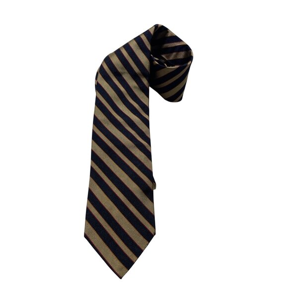 Robert Talbott Hand-Sewn Striped Mens Tie - Picture 1 of 3